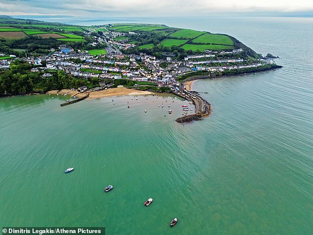 New Quay is a popular tourist destination in the summer